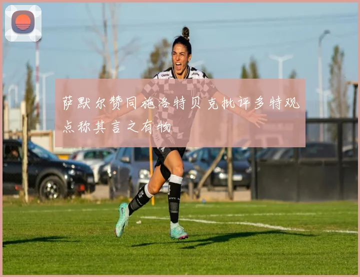 萨默尔赞同施洛特贝克批评多特观点称其言之有物